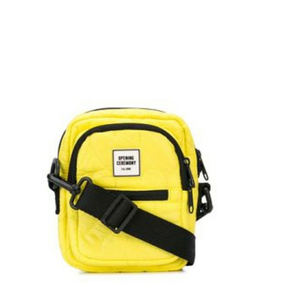 Opening ceremony quilted mini cross body bag